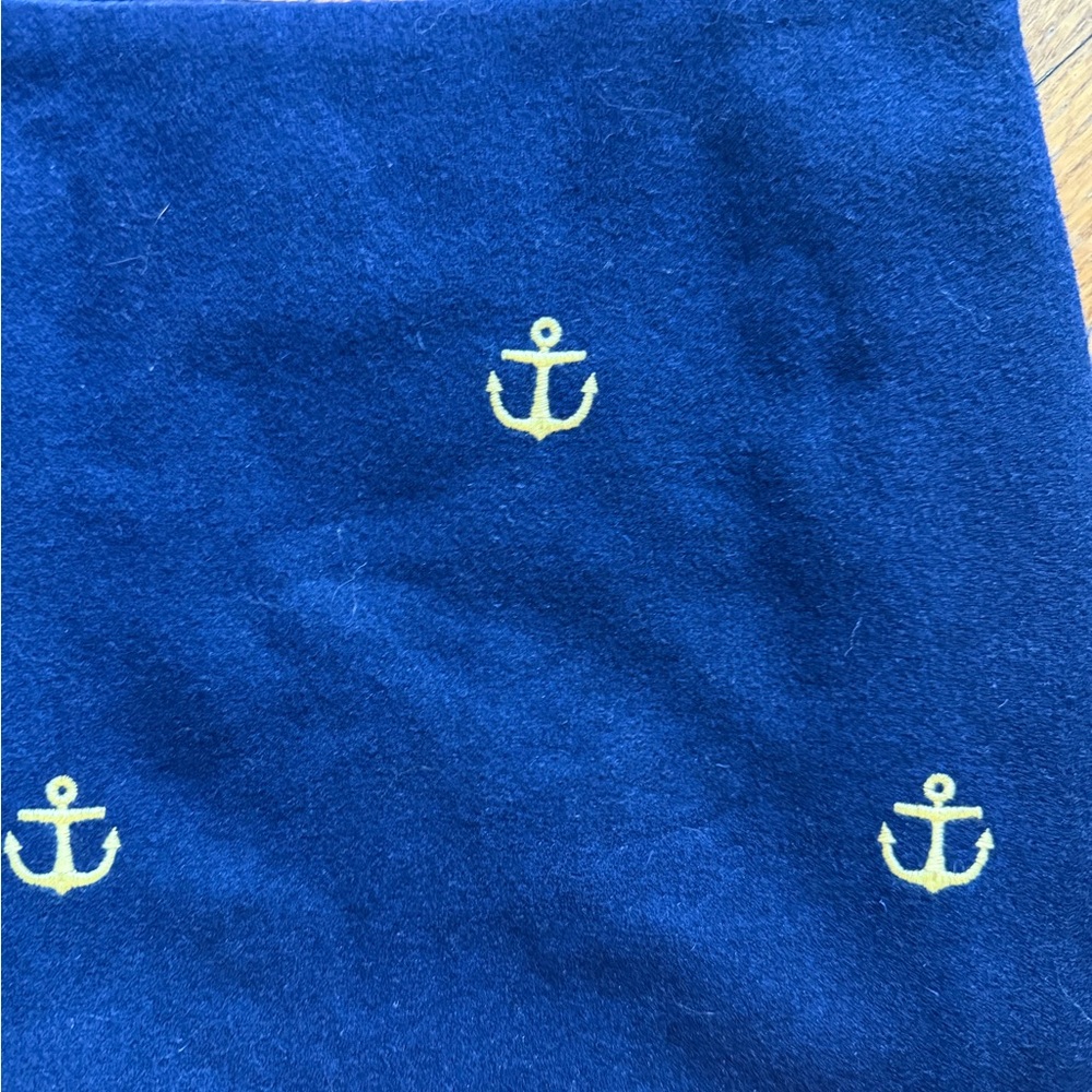 NWT Vinyard Vines Women’s Navy Mini Skirt with Yellow Embroidered Anchors sz: 0 - Picture 2 of 6